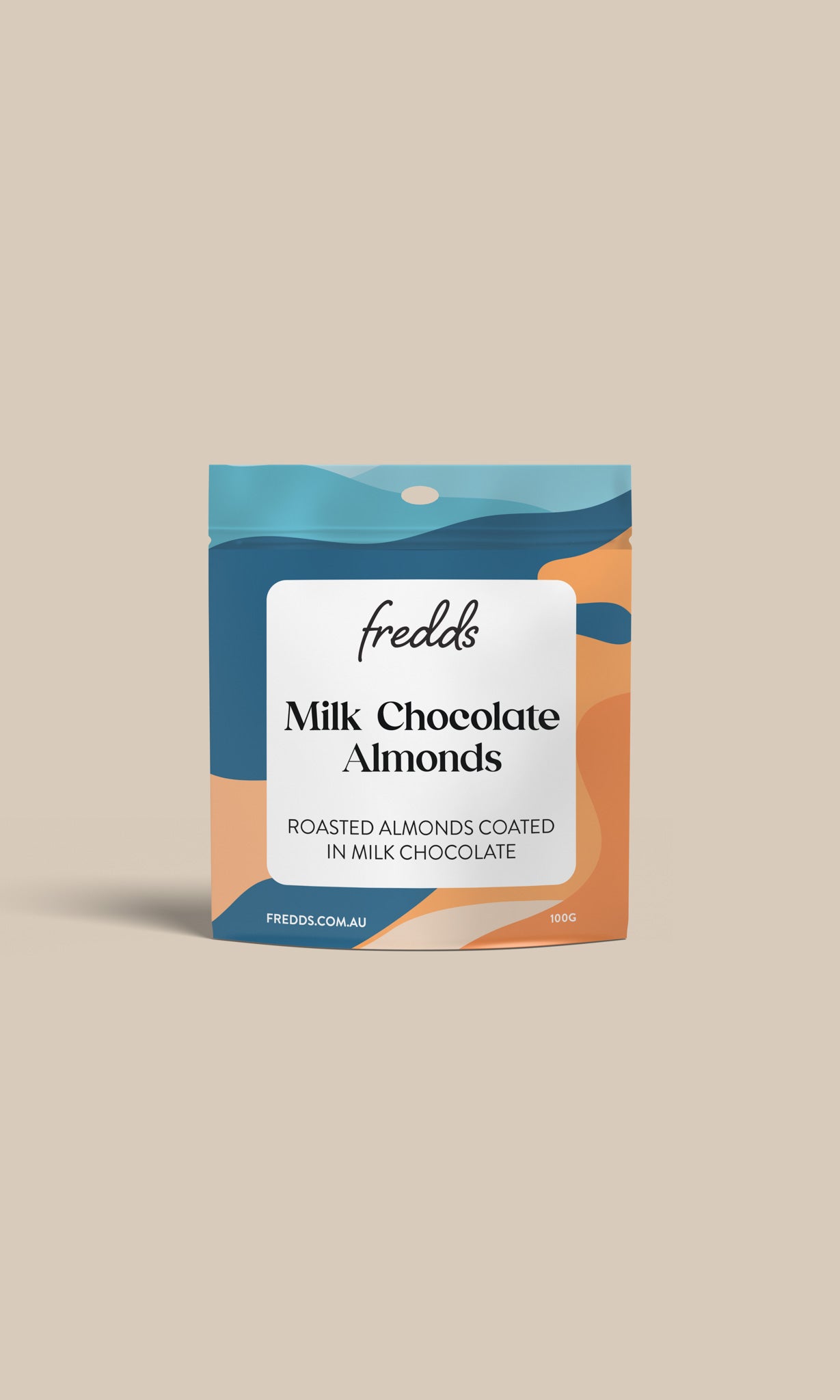Fredds Milk Chocolate Almonds 100g