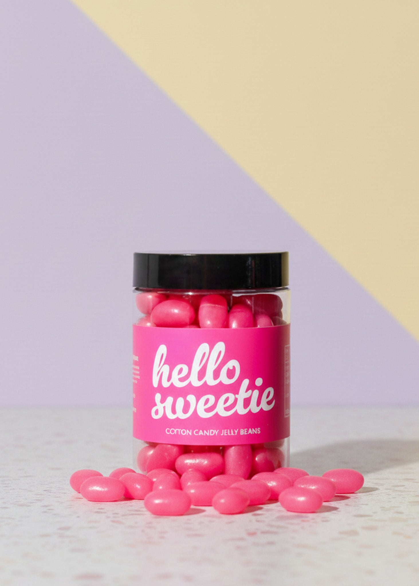 Cotton Candy Jelly Bean Candy Jar