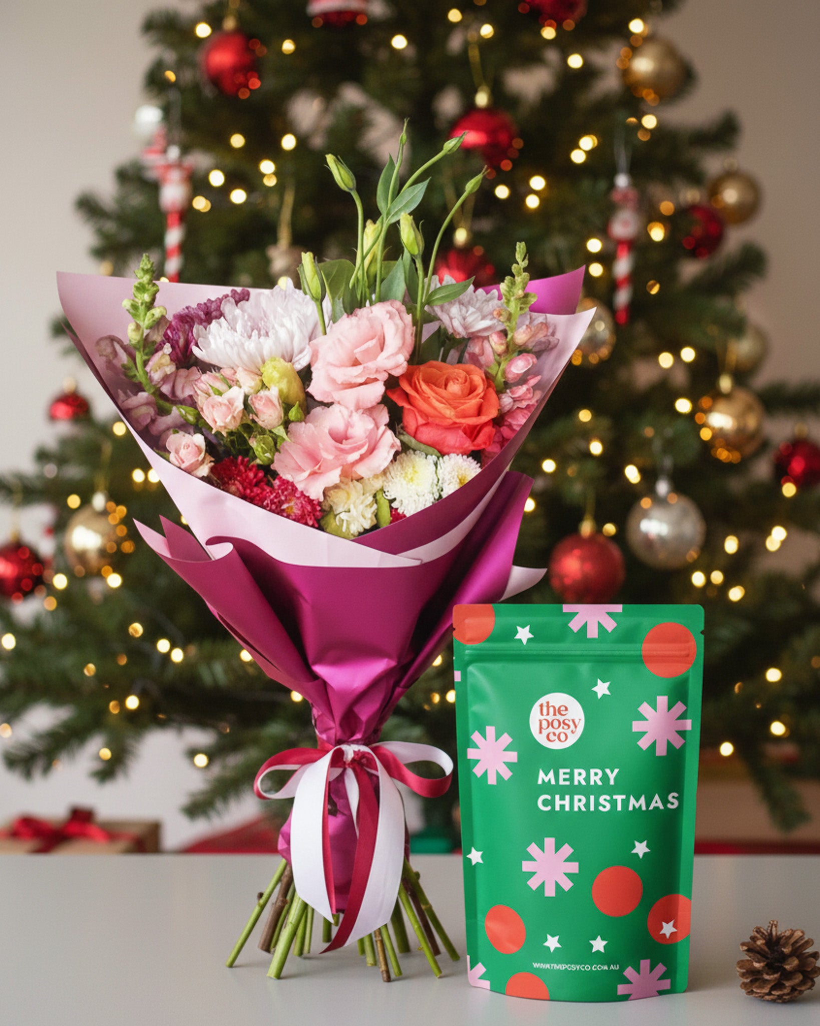 Christmas Gift Bag + Daily Posy