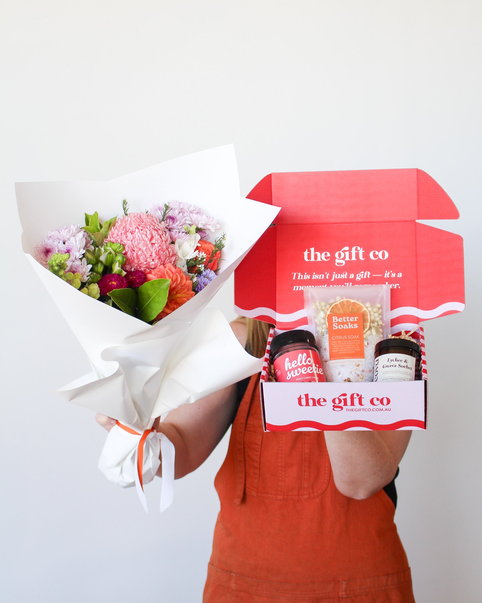The Feel-Good Box + Flowers