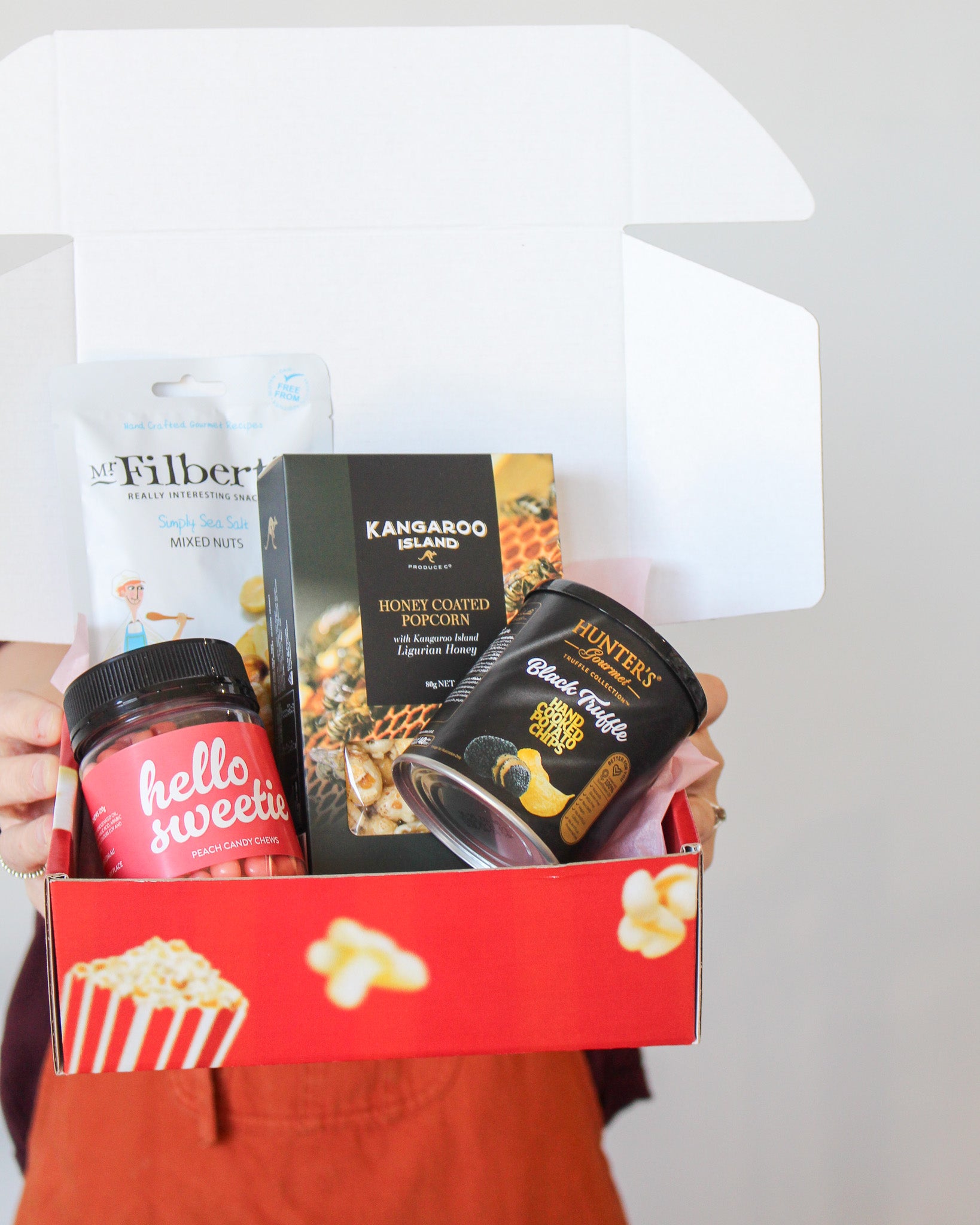 Movie Night Box + Flowers