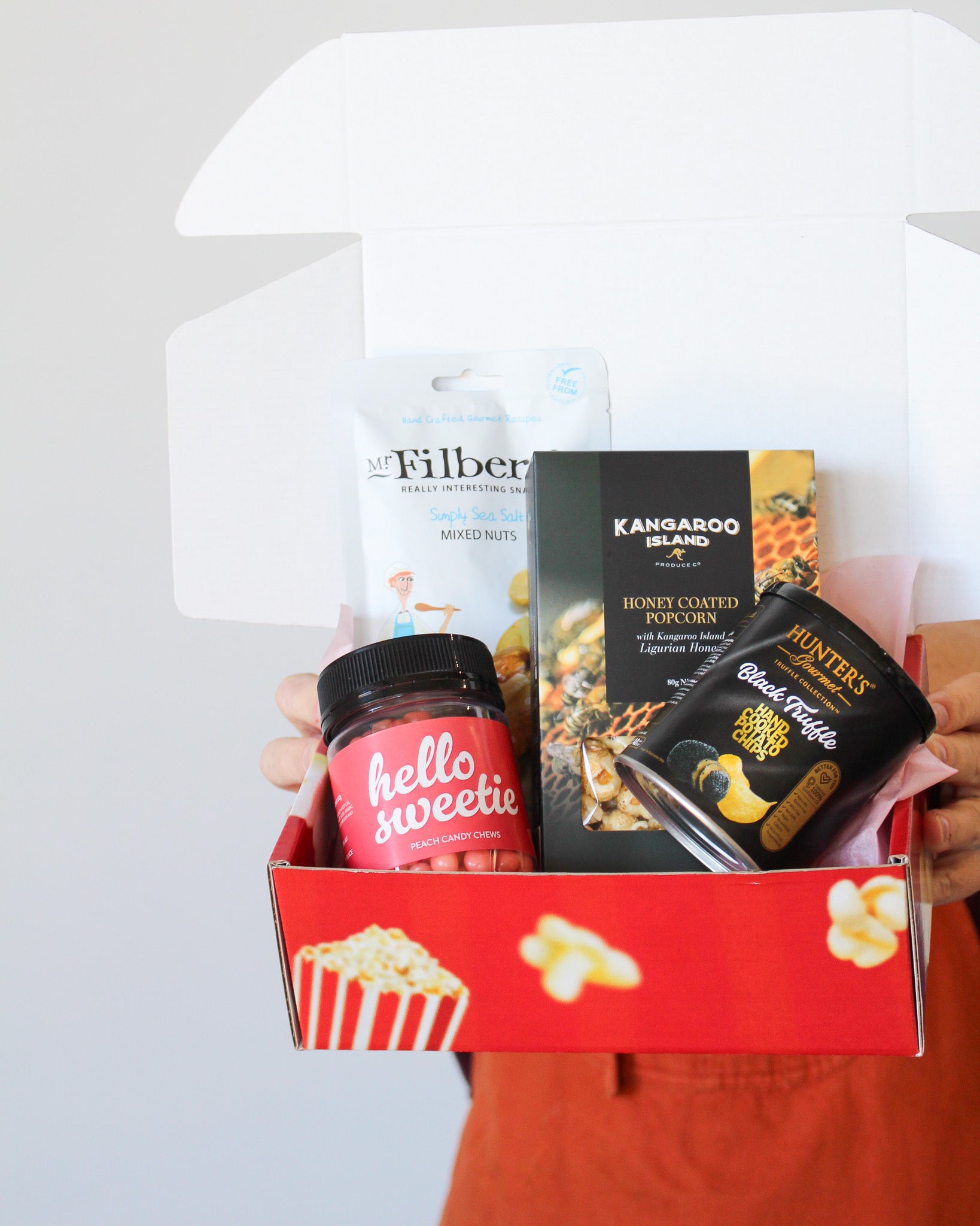 Movie Night Box + Flowers