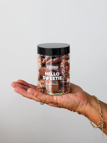 Fredds Milk Chocolate Speckles 200g