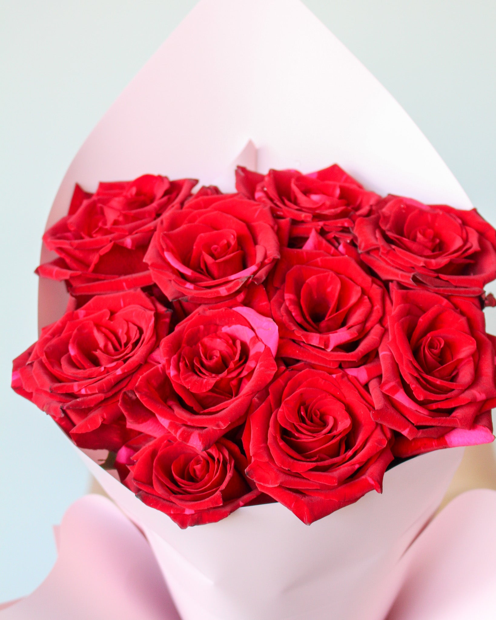 Market Posy - Red Panther Roses