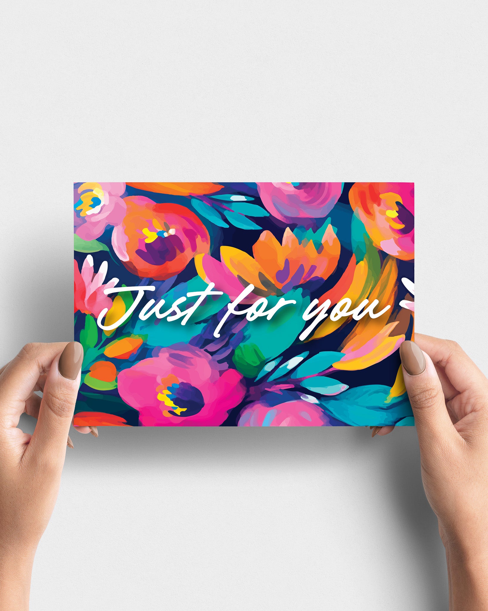 'Just for You' Message Card