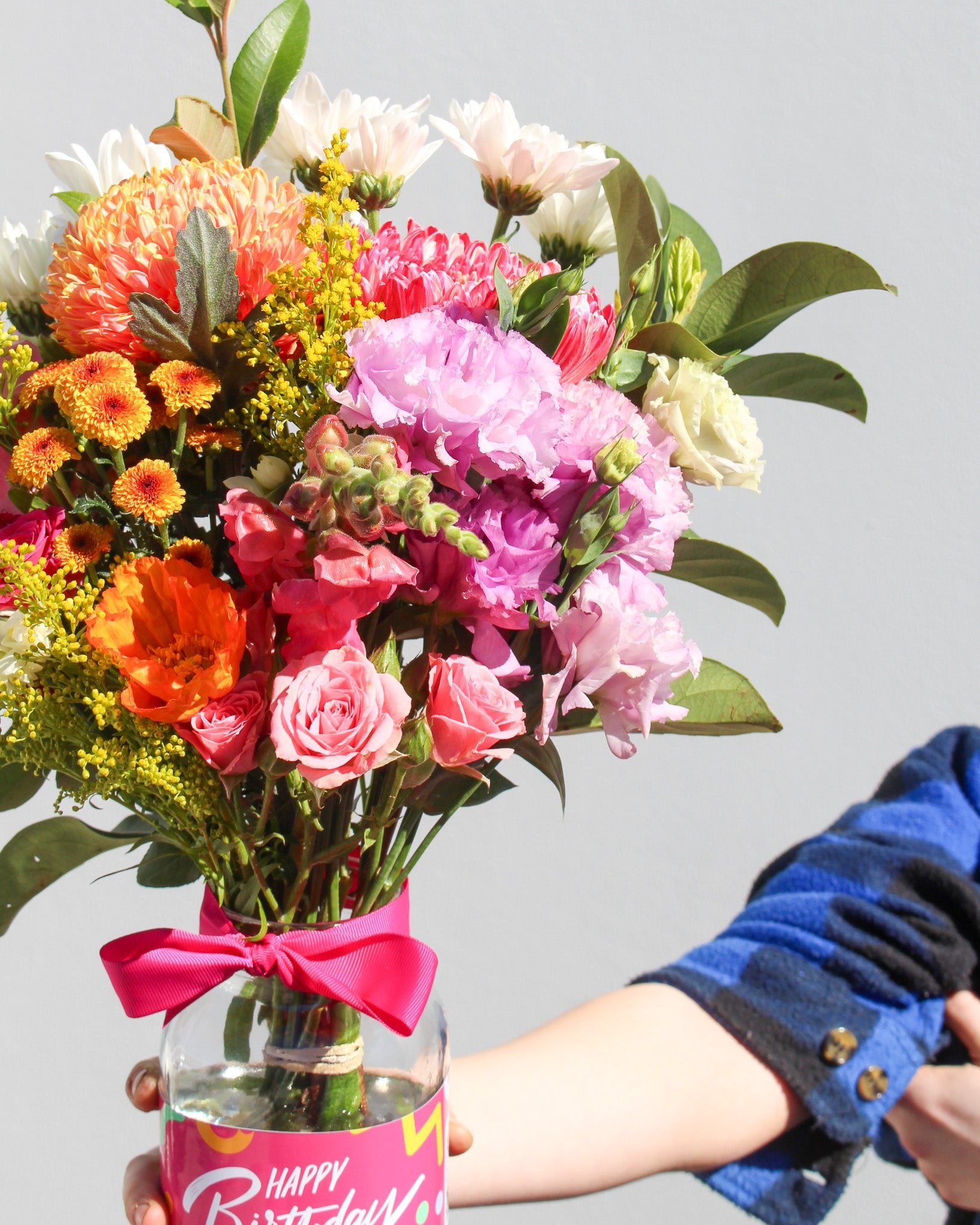 Birthday Flower Jar - The Posy Co