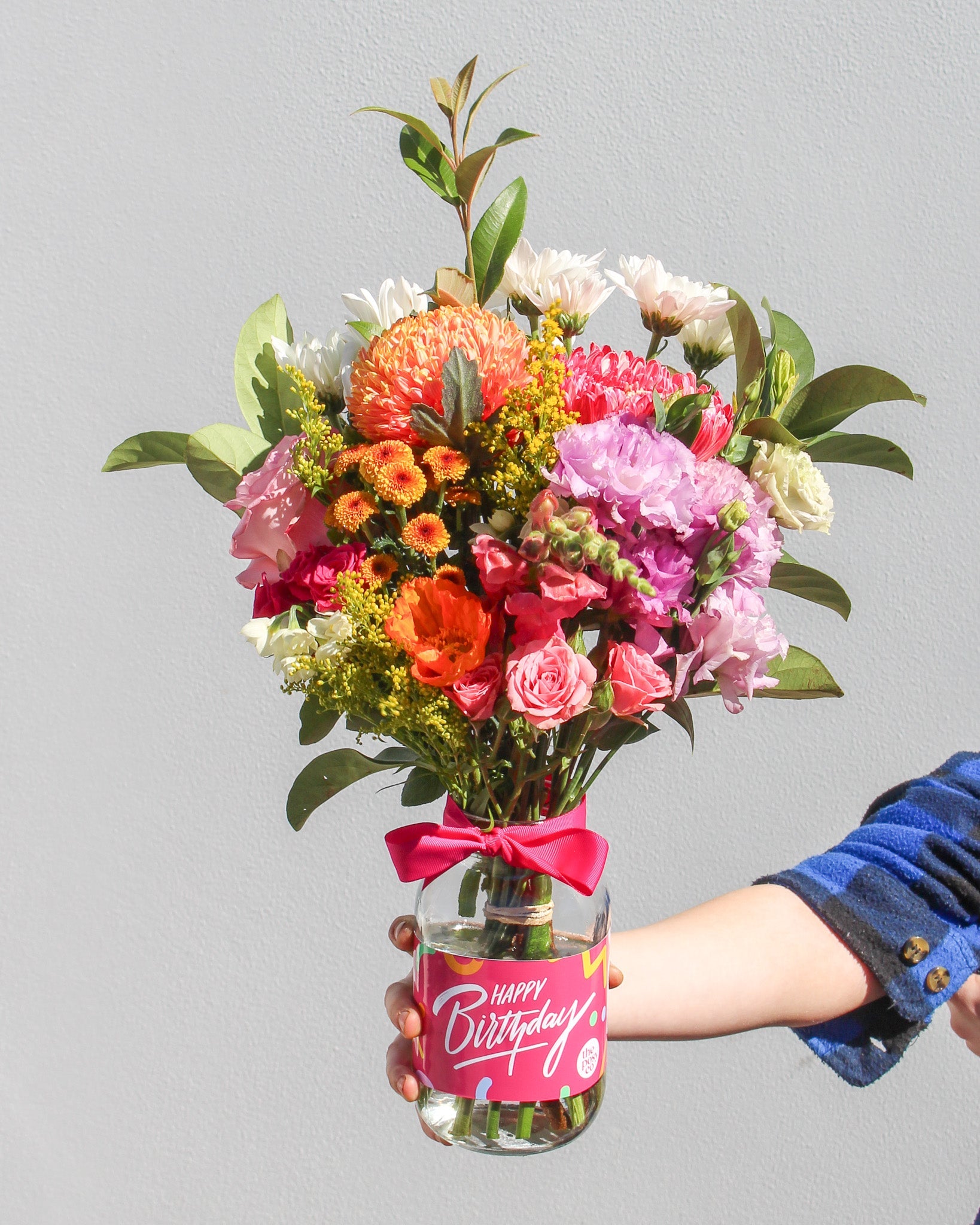 Birthday Flower Jar - The Posy Co