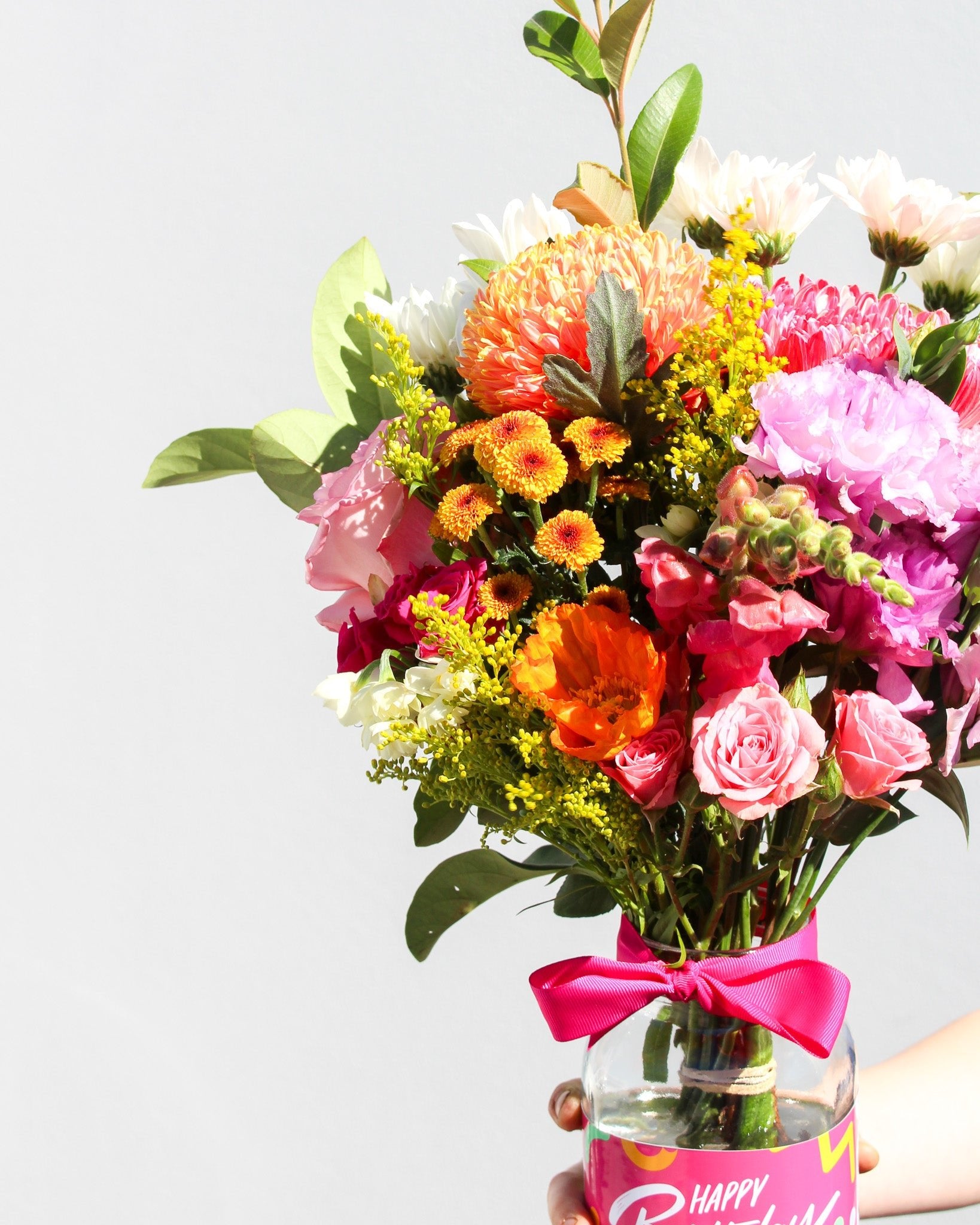 Birthday Flower Jar - The Posy Co