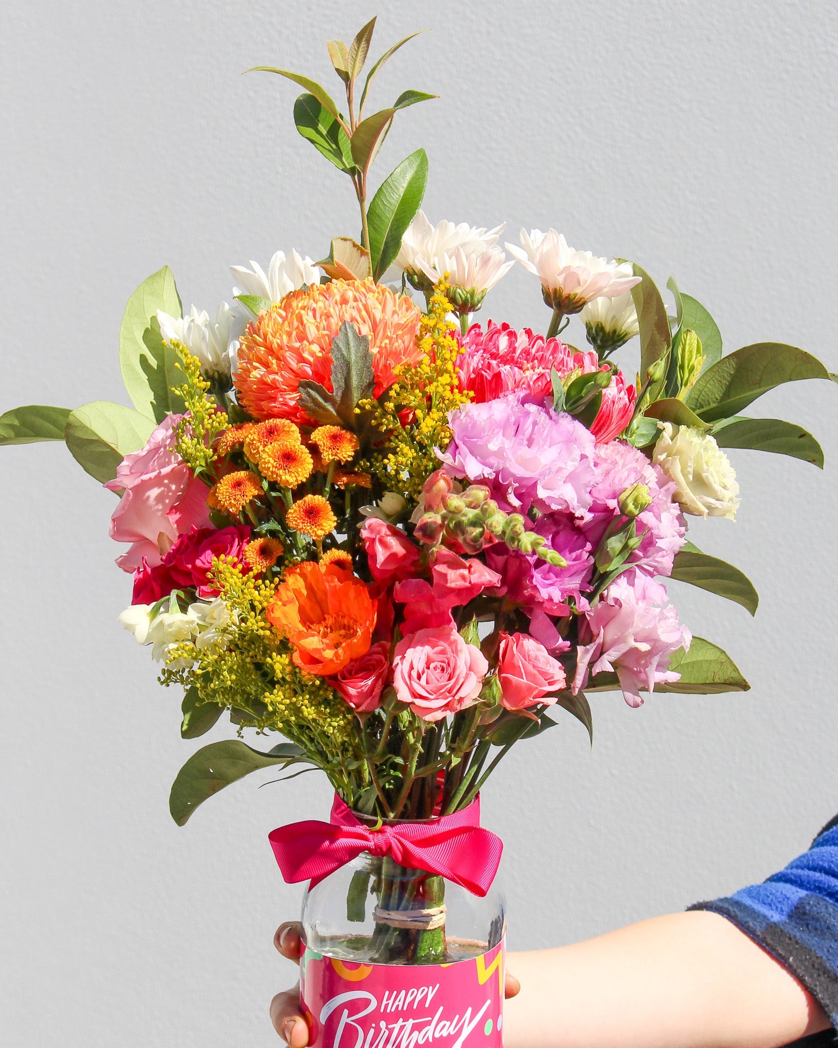Birthday Flower Jar - The Posy Co
