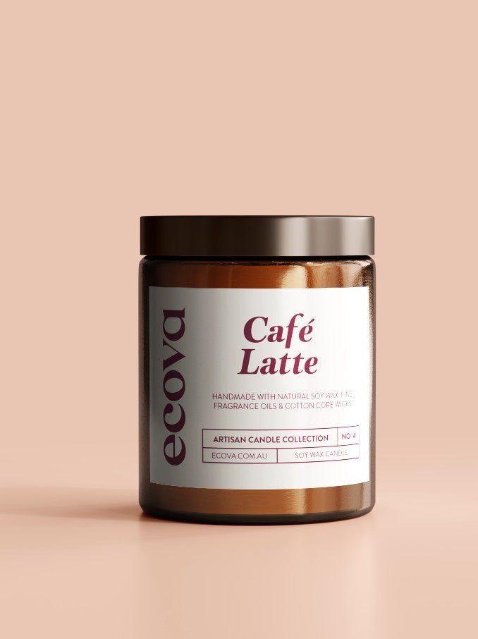 Café Latte Candle - The Posy Co