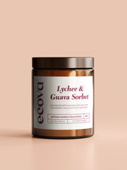 Lychee & Guava Sorbet Candle - The Posy Co