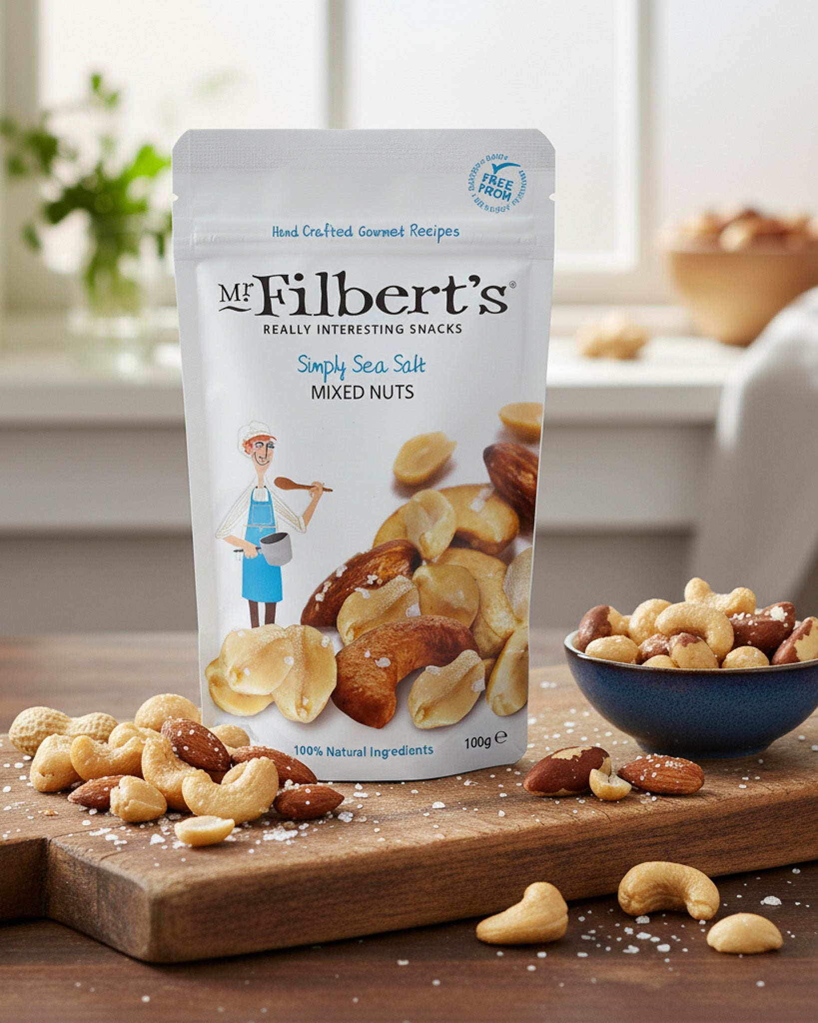 Mr Filbert's Simply Sea Salt Mixed Nuts - The Posy Co