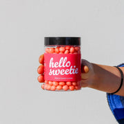Peach Candy Chews Candy Jar - The Posy Co