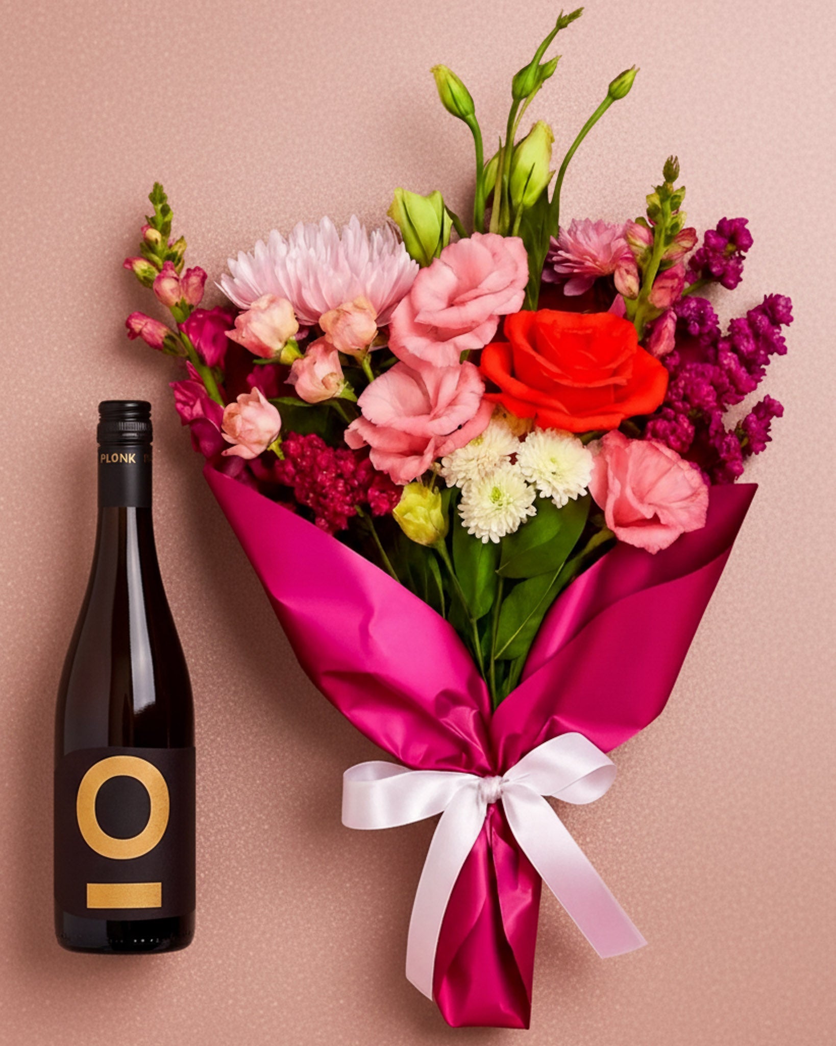 Posh Plonk Pinot Grigio + Daily Posy - The Posy Co