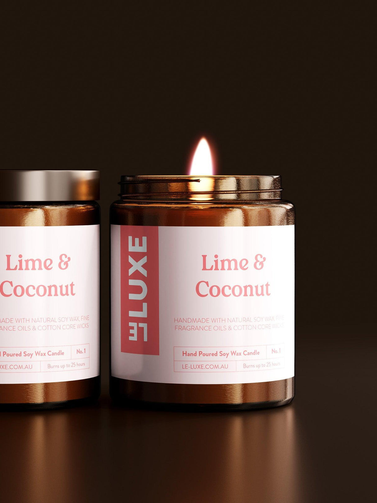 Le Luxe Soy Wax Candle - Regular - The Posy Co
